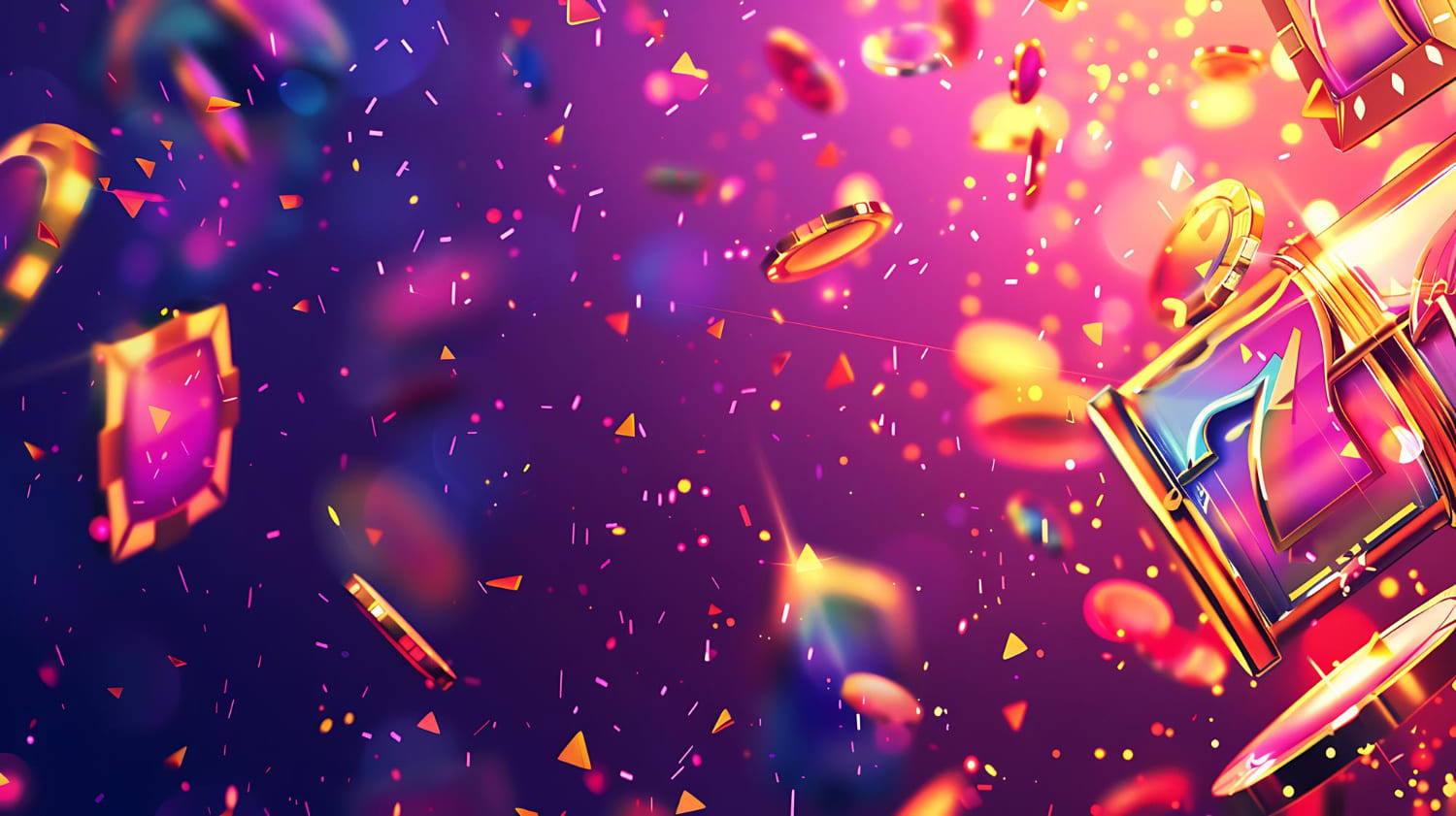 GoldenGrid background with game elements